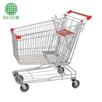 JS-TAS Series Asian Style Supermarket Grocery Shopping Trolley Cart